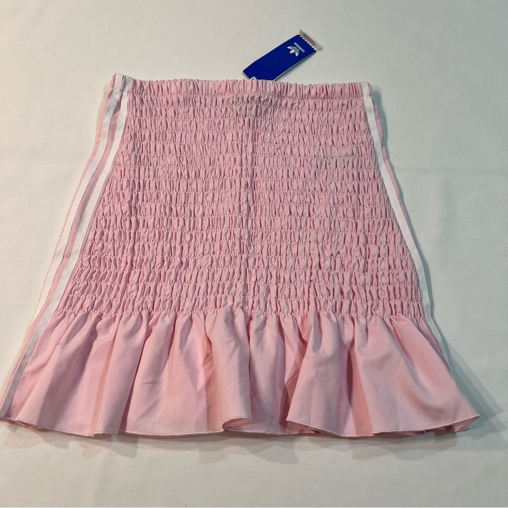 Adidas Pink Smocked Skirt Size S